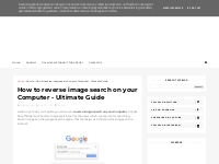  How to reverse image search on your Computer - Ultimate Guide -  Andr