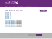 Past Annual Reports - Anglican Foundation of Canada