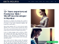 Anita Mourya Freelance Web Development Services Andheri East
