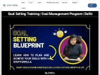 Goal Setting Training | Goal Management Course Program | Delhi