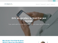 EVV Integration to Your current systems