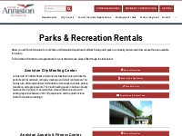 PARD Rentals - The City of Anniston