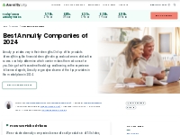 Best Annuity Companies   Providers for April 2024
