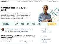 Best Guaranteed Fixed Annuity Rates for April 26, 2024