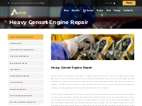 Heavy Genset Engine Repair