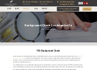 FBI Background Check Los Angeles | Anshin Mobile Notary