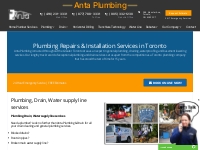 Plumbing Toronto Services -Drain   Plumbing Experts
