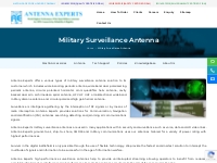 Military Surveillance Antenna | Antenna Experts