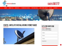 Foxtel Satellite Setup Sydney | Foxtel Outlet Installation Syndey