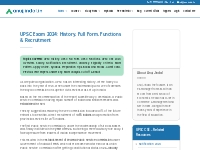 UPSC Exam 2024 - UPSC Full Form, History   Function, Notification   Re