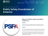 Public Safety Foundation of America - APCO International