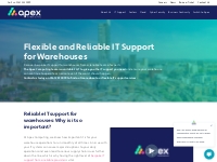 IT Support for Warehouses | Apex Computing