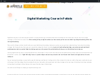 Digital Marketing Course in Patiala | Apostle Infosoft