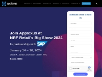 Join Applexus and SAP at NRF Retail s Big Show 2024