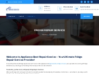 Fridge Repair - Appliance Repair