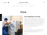 Dryer - Appliance Repair