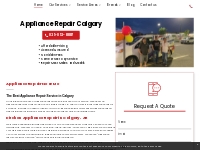            Appliance Repair, Appliance Installation, Calgary, AB