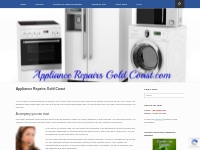 Appliance Repairs Gold Coast   Honest, Reliable, Affordable Appliance 