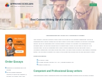 Best Content Writing Service Online - APPROVED SCHOLARS