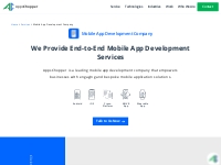 Mobile App Development Company: Best App Development Services