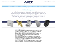 CNC Machining Service Leicester | APT Leicester