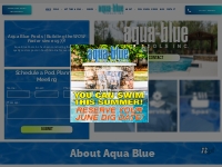            Custom Pools in Greenville SC | Aqua Blue Pools - 40 Years 