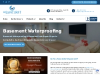 Interior Waterproofing Halifax - Basement Waterproofing - Draintile Sy