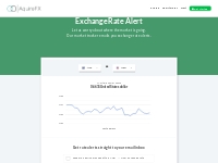 Exchange rate alerts - Aquirefx