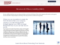  Directors   Officers Liability (D O) - ARC Excess   Surplus LLC