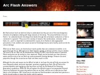 Arc Flash Answers   Just another Cross Domain Network site