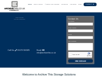 Archiving Companies UK | UK Mini Storage Company Bristol