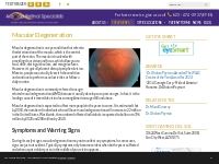 Macular Degeneration: Symptoms, Prevention and Treatment