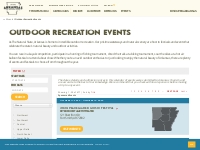 Outdoor Recreation Events | Arkansas.com