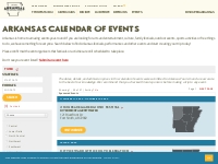 Events | Arkansas.com