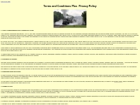 Terms and Conditions Plus Privacy Policy