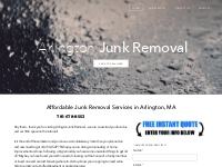 Junk Removal and Dumpster Rental in Arlington, MA