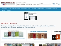 Light Switch Plate Covers | Floor Boxes | Electrical Switches | Glass 