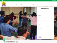 Corporate Yoga - Yoga teacher training Yoga Alliance - Yoga classes at