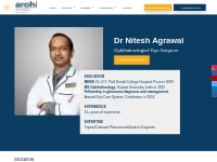 Dr. Nitesh Agrawal | Ophthalmologist/ Eye Surgeon | Arohi Eye Hospital