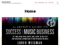 Artists Guide to Success Website from Loren Weisman