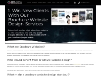 1. Brochure Website Design Reading. Gain New Clients!