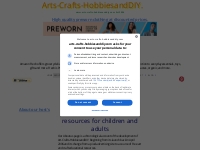 art and craft educational resources for children and adults.