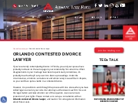 Orlando Contested Divorce Lawyer