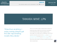 Tamara Wint, LPN - Asarch Dermatology