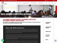 ISO 29993 Certification Consultants in India