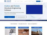 Structural Engineering Software: Concrete, Steel, Footings, Retaining 