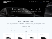 Our Executive Travel Fleet - Ashbrook Executive Travel