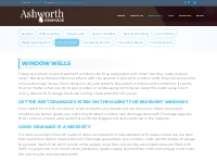 Window Wells Installation and Repair in London Ontario | Ashworth Drai