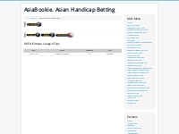 AsiaBookie. Asian Handicap Betting - UEFA Europa League Tips