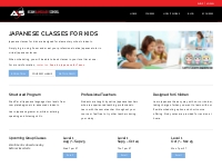 Group and Private Online Japanese Classes for Kids